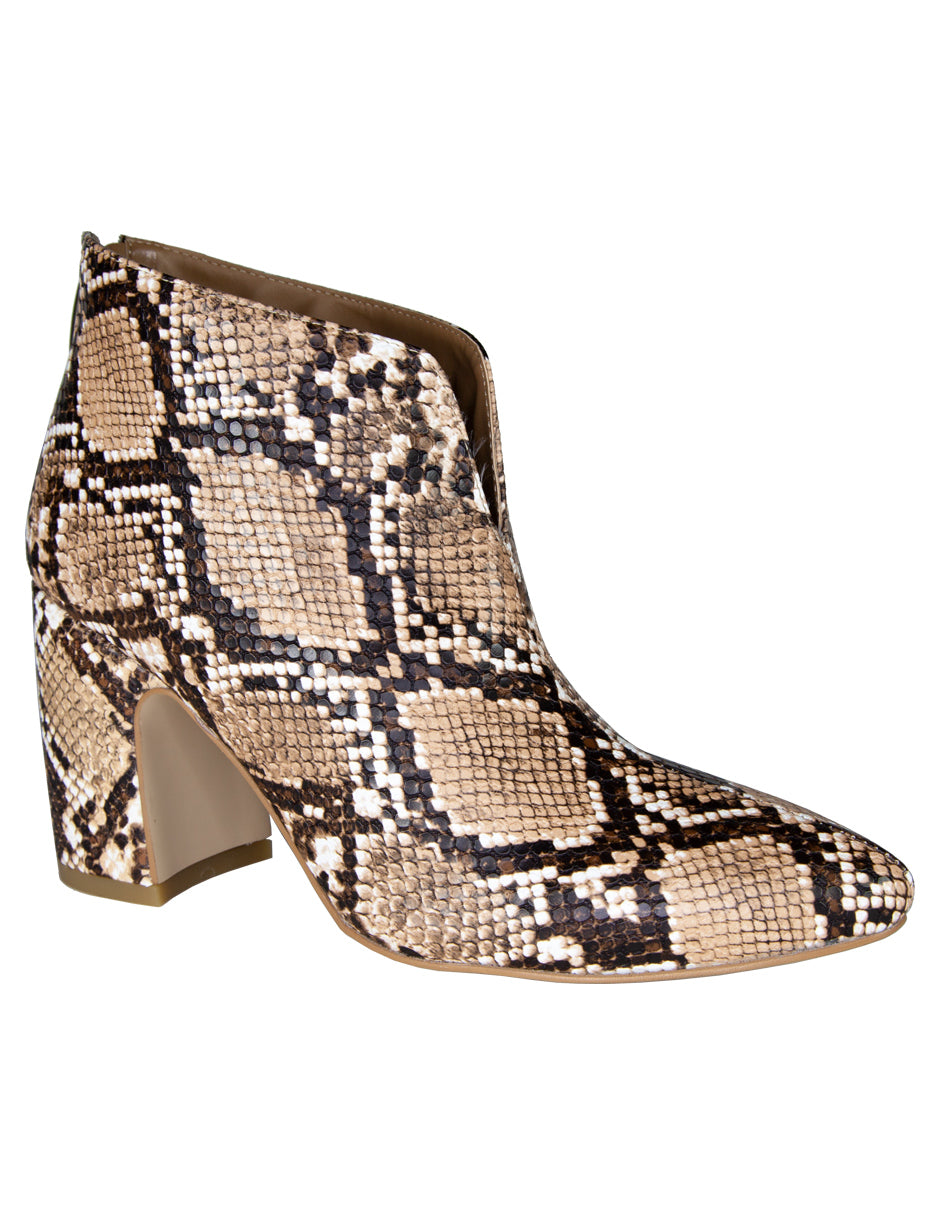 Botín Animal Print Gianni Bini